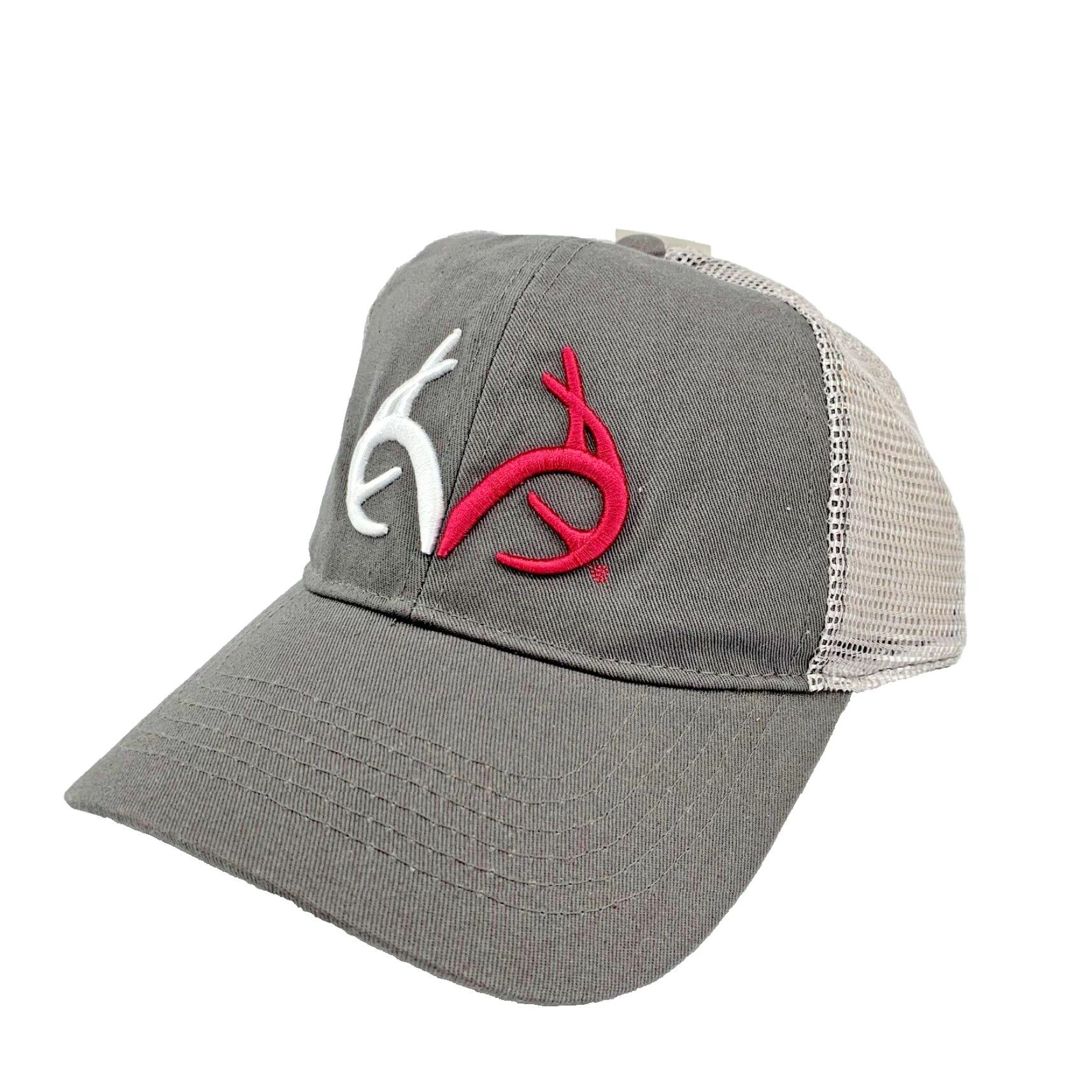 Realtree Realtree Outfitters Headwear Cap Adjustable Trucker Hat Men's Gray NWT Size ONE SIZE - 2 Thumbnail