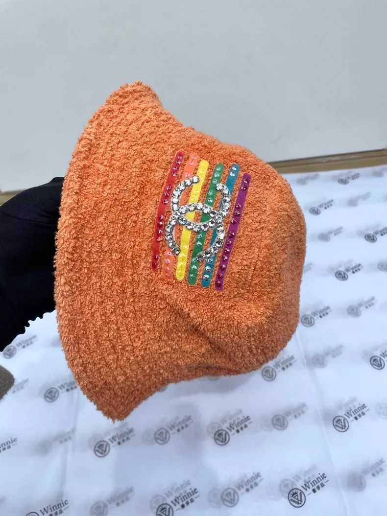 Chanel Chanel Filipino orange towel fisherman's hat 2504-Nextarrow Size ONE SIZE - 2 Thumbnail