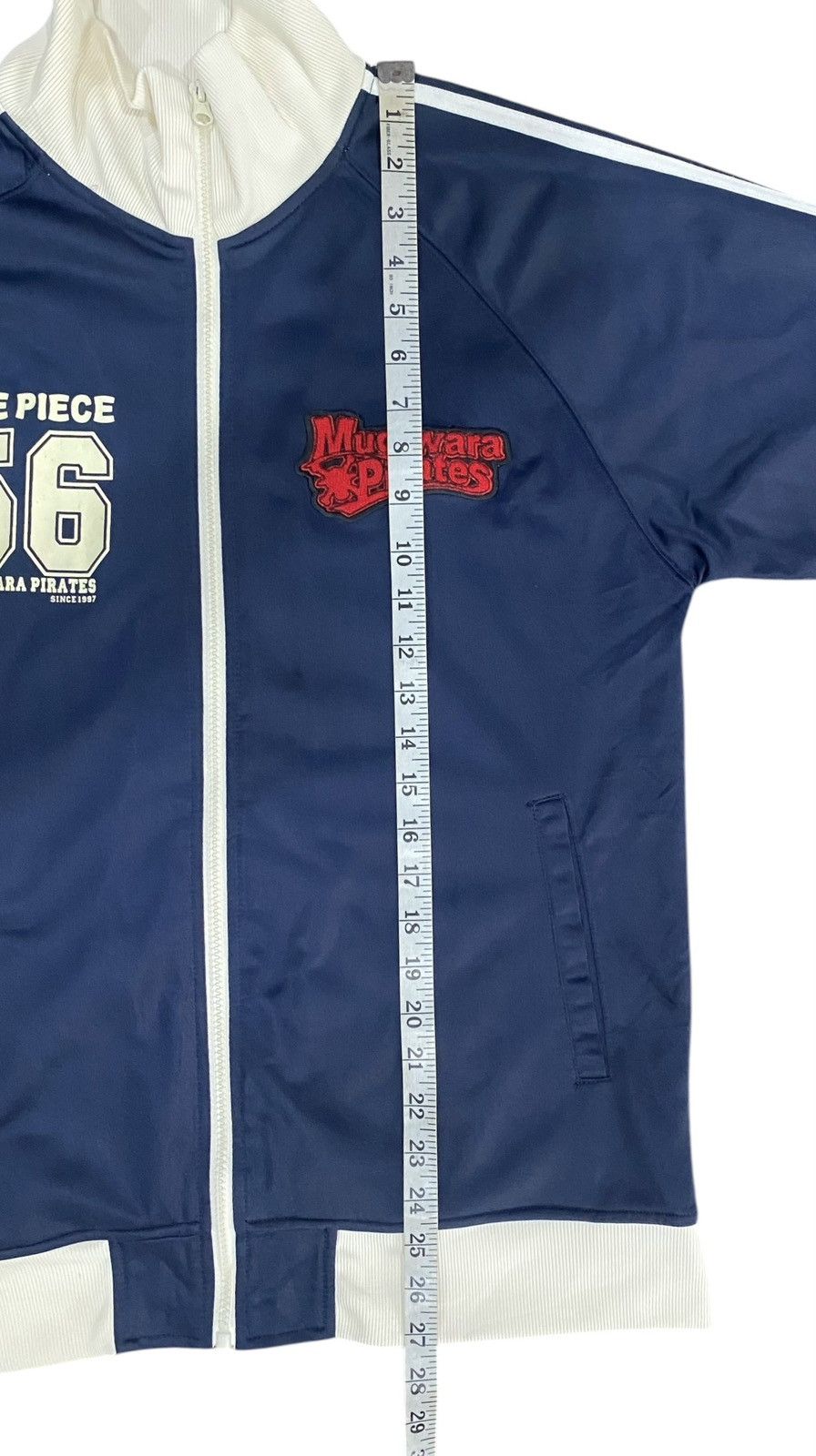 Cartoon Network × One Piece × Vintage Vintage ONE PIECE Windbreaker Zipper Jacket Size US L / EU 52-54 / 3 - 11 Thumbnail
