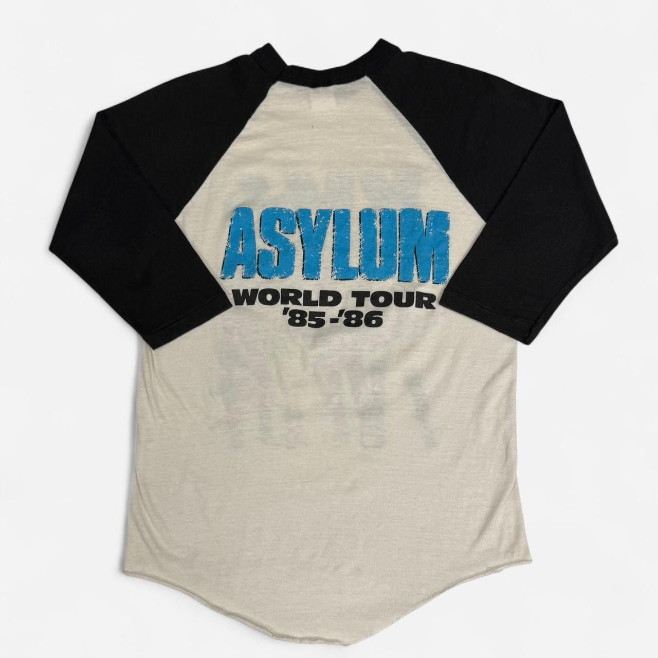 Vintage VTG 80s KiSS ASYLUM TOUR BASEBALL TEE Size US L / EU 52-54 / 3 - 2 Thumbnail