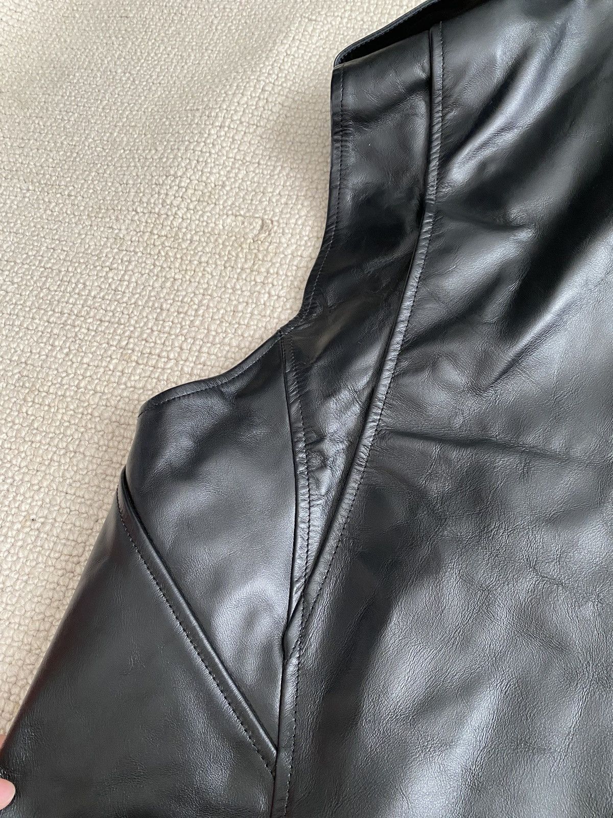 R13 OVERSIZED MOTO VEST WITH HOOD Size US S / EU 44-46 / 1 - 5 Thumbnail