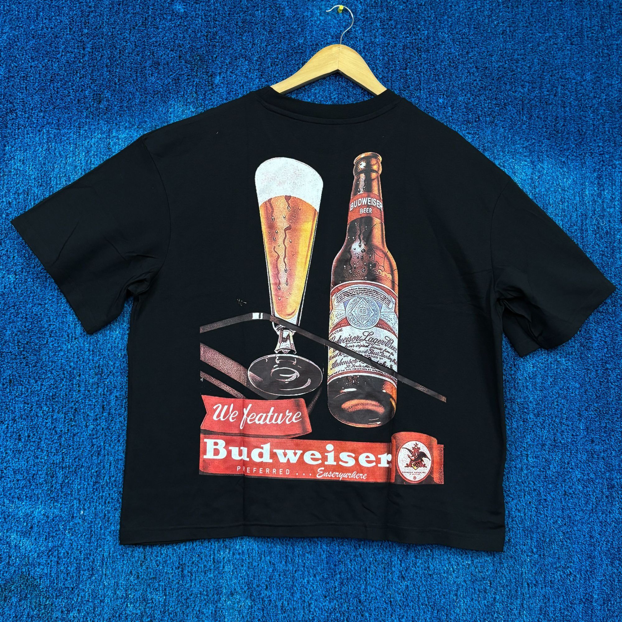 Budweiser Budweiser Featured & Preferred Everywhere Oversized Tee L Size US L / EU 52-54 / 3 - 1 Thumbnail