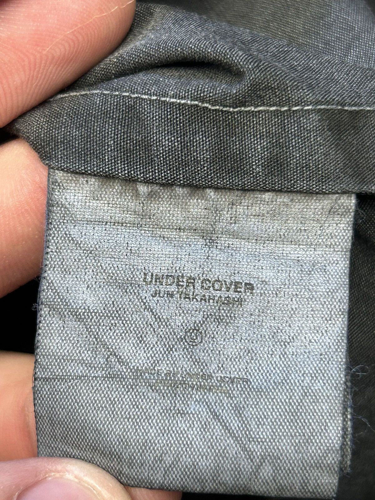Jun Takahashi × Undercover Undercover Distressed Sleeveless Hoodie Size US S / EU 44-46 / 1 - 3 Thumbnail