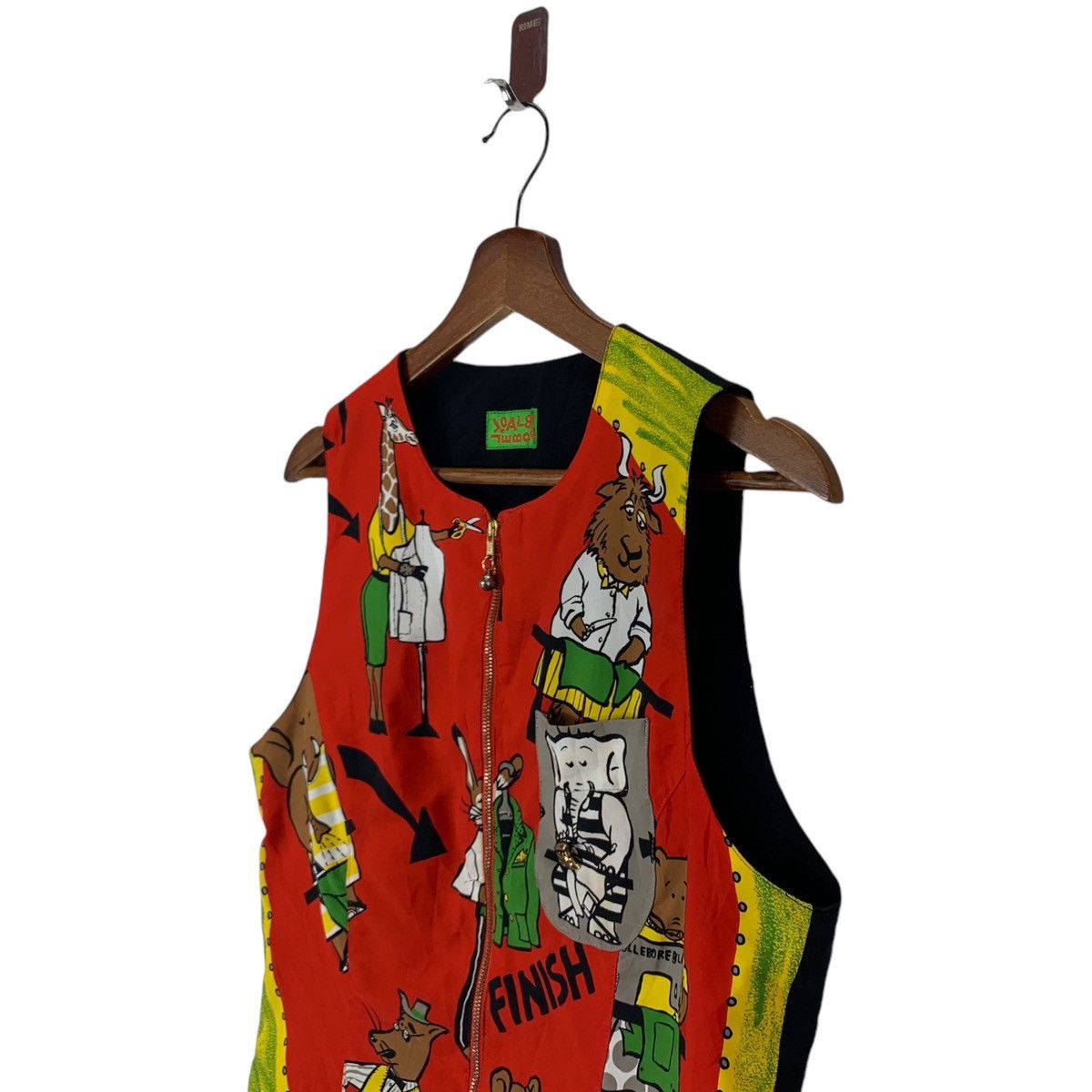 Designer VINTAGE OLLEBOREBLA VEST JACKET Size US M / EU 48-50 / 2 - 3 Thumbnail