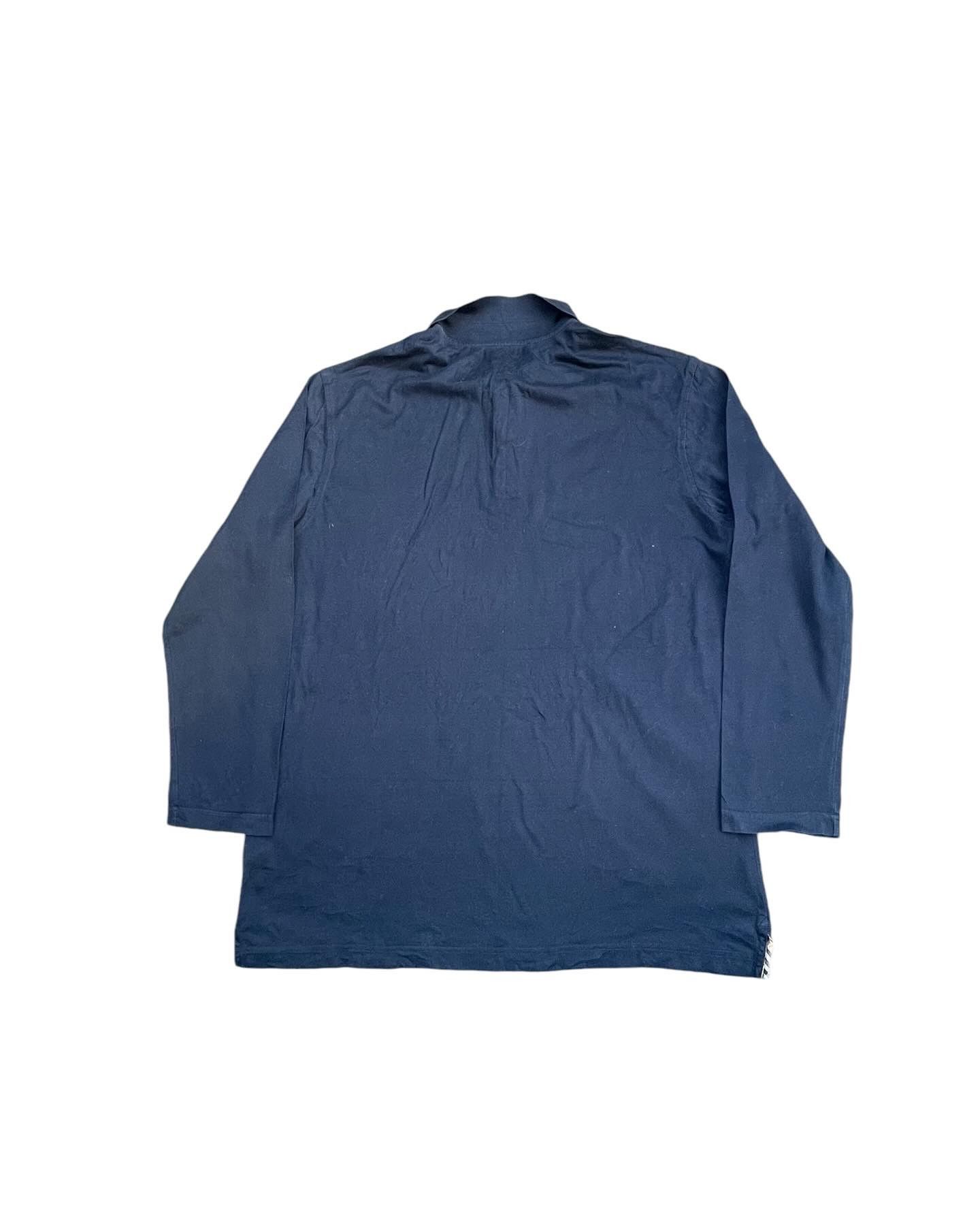 Burberry Vintage Burberry London Polo Shirt Long Sleeve Size US L / EU 52-54 / 3 - 5 Thumbnail
