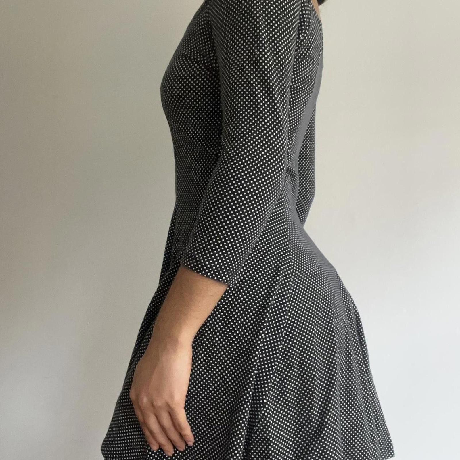Forever 21 Black and white polka dot off the shoulder dress Size M / US 6-8 / IT 42-44 - 7 Thumbnail