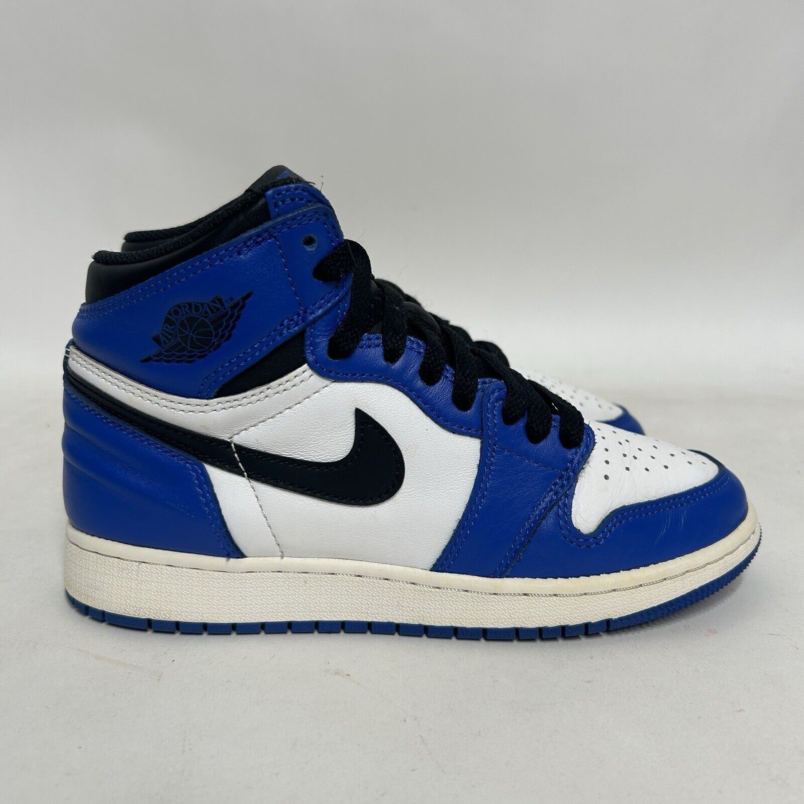 Nike Nike Air Jordan 1 Retro High OG BG “Game Royal” 2024 Size US 6 / IT 36 - 4 Thumbnail