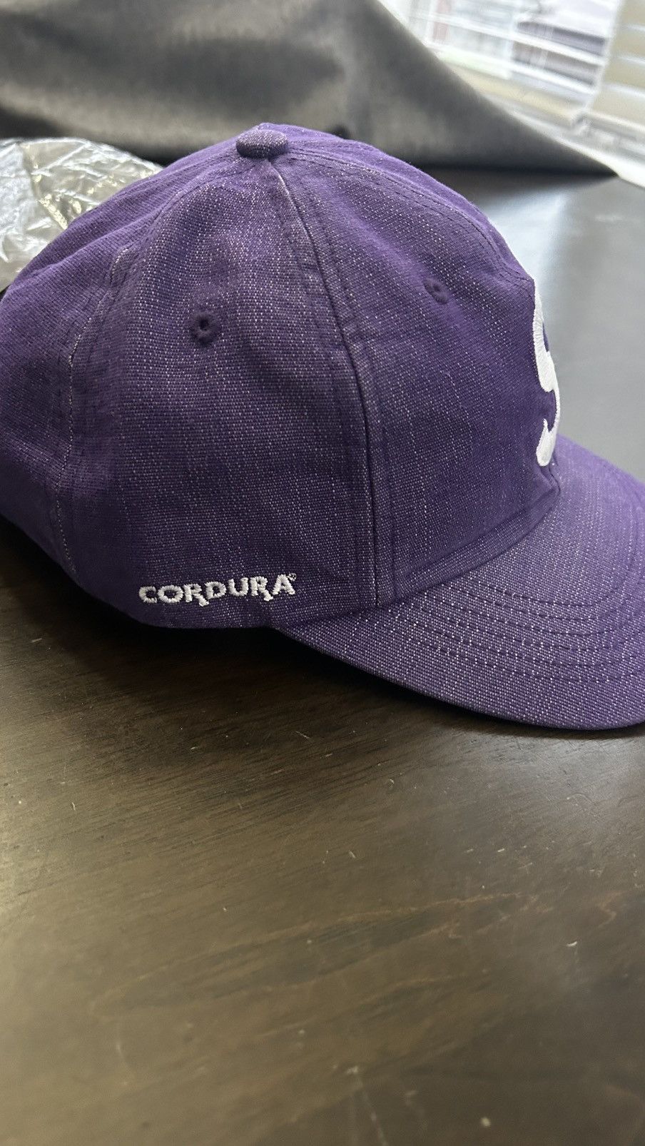 Supreme Supreme Cordura Denim S Logo 6-Panel Size ONE SIZE - 2 Thumbnail