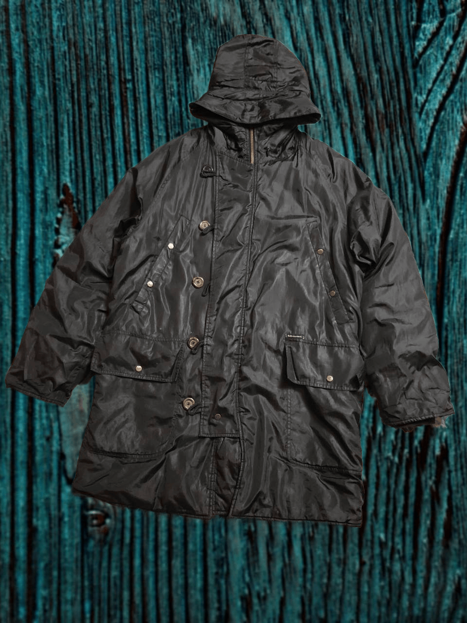 Dolce & Gabbana Men's Dolce&Gabbana Black Hooded Storm Parka Size US XL / EU 56 / 4 - 1 Thumbnail