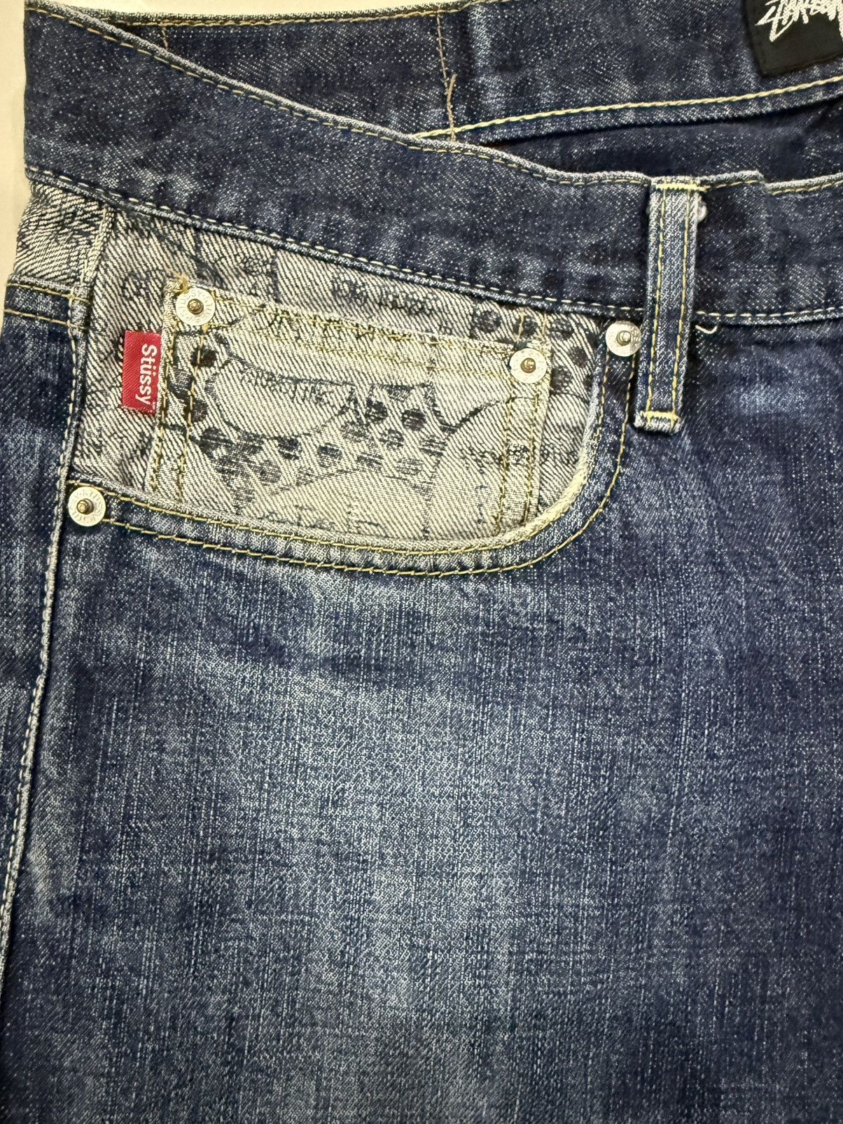 Stussy vintage stussy jeans Size US 35 - 6 Thumbnail