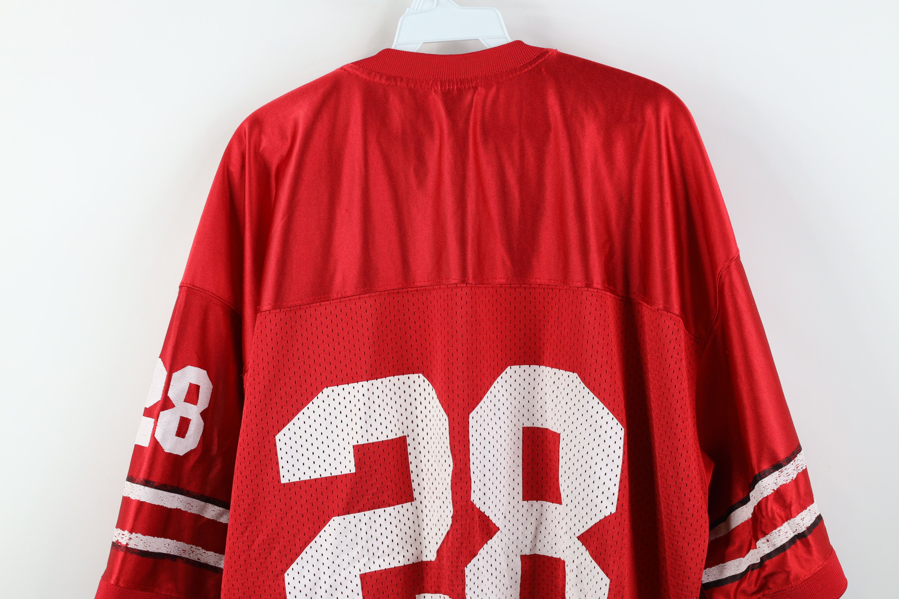 Vintage Vintage 90s Y2K Ohio State University Football Jersey #28 Size US XL / EU 56 / 4 - 14 Thumbnail
