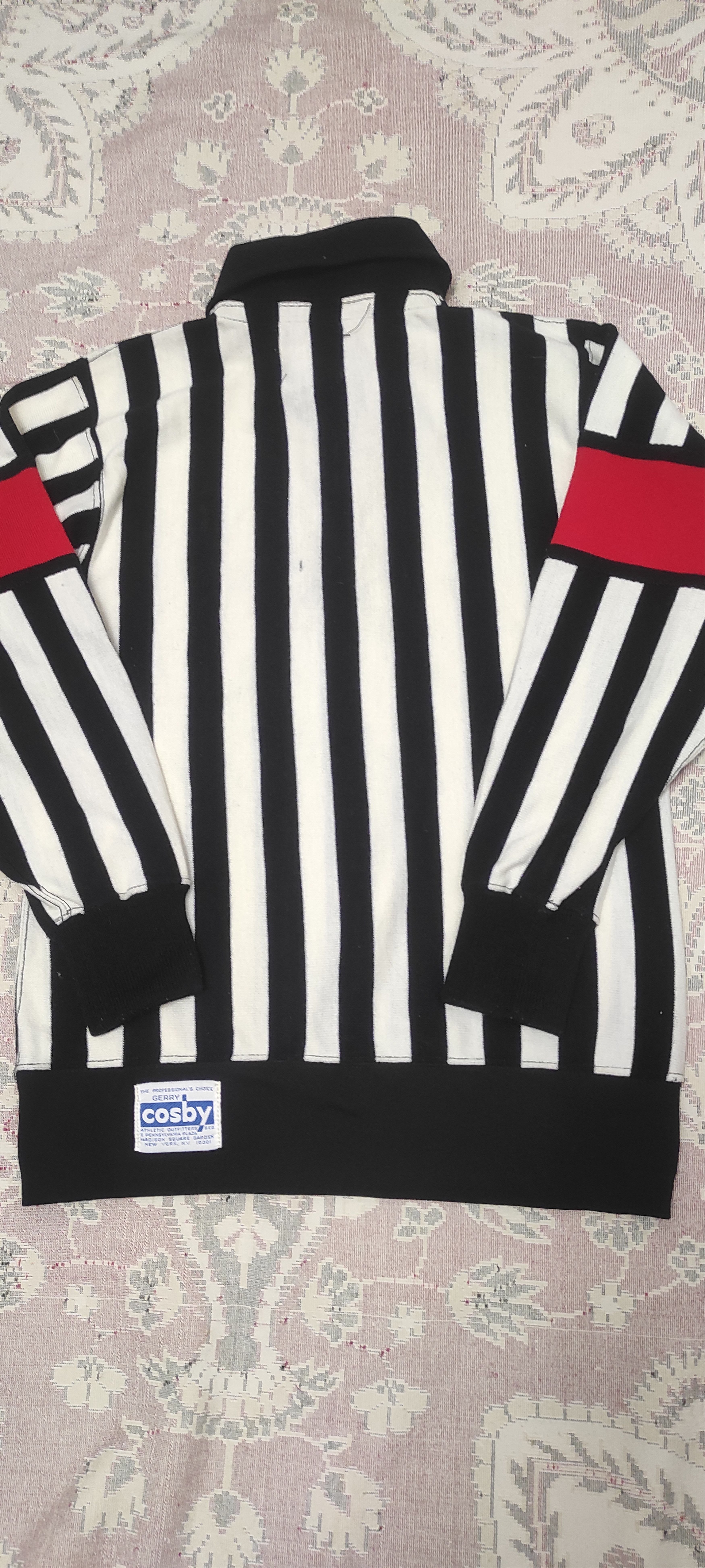 CASBIA Referee Cosby Ice Hockey Jersey Madison Square Garden Size US L / EU 52-54 / 3 - 5 Thumbnail