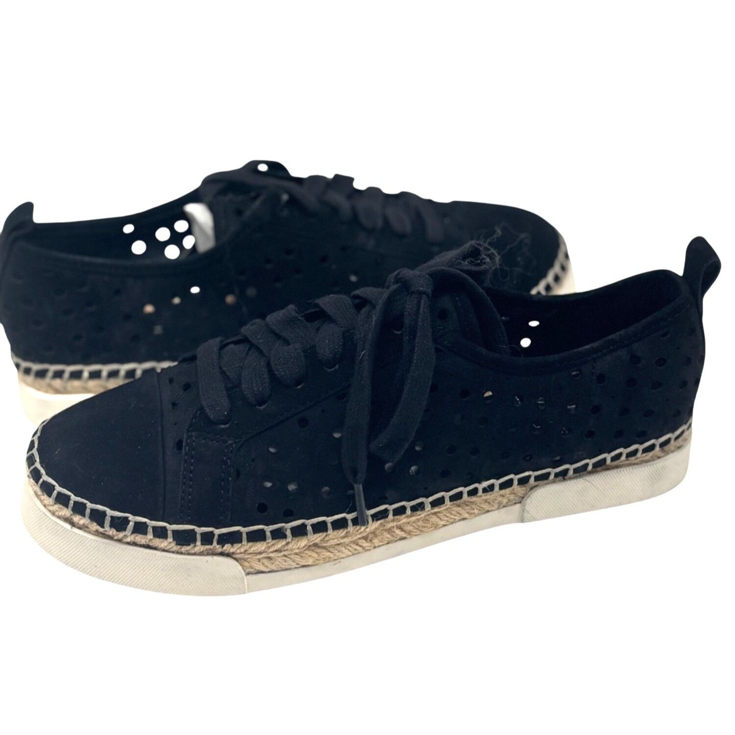 Vince Camuto Vince Camuto Thera Women’s Espadrille Sneakers, Black, 7 M- Size US 7 / IT 37 - 1 Thumbnail