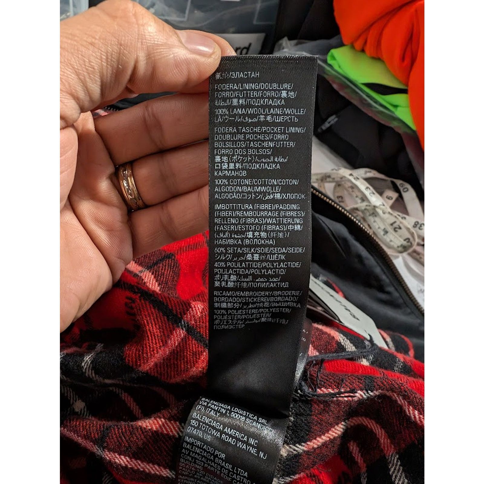 Balenciaga o1rshd1 Paris Jacket in Black Size US S / EU 44-46 / 1 - 22 Thumbnail