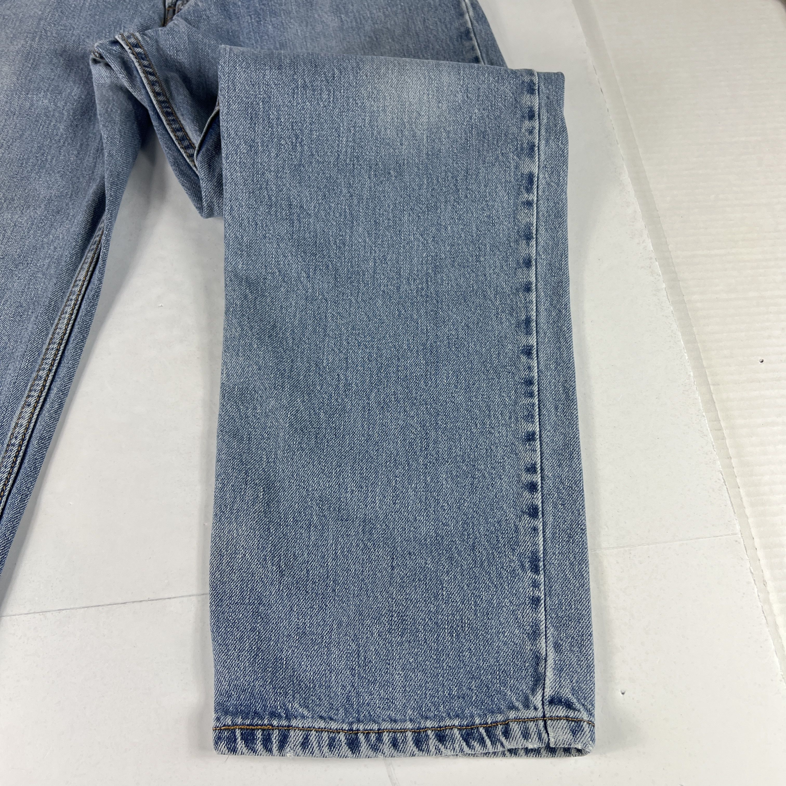 Levi's × Vintage Y2K Levi's Jeans 550 Relaxed Blue Faded Denim Size US 32 / EU 48 - 7 Thumbnail