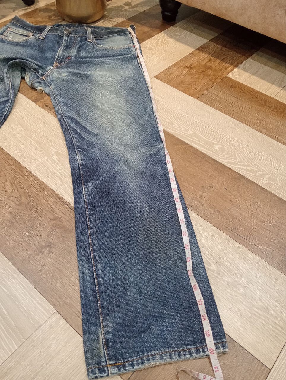 Edwin VINTAGE EDWIN ZYLON X KUSHITANI HAMAMATSU LIMITED JEANS Size US 33 - 19 Thumbnail