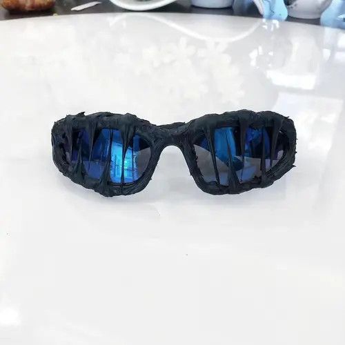 Japanese Brand × Vintage Street ins style handmade custom avant-garde sunglasses Size ONE SIZE - 4 Thumbnail