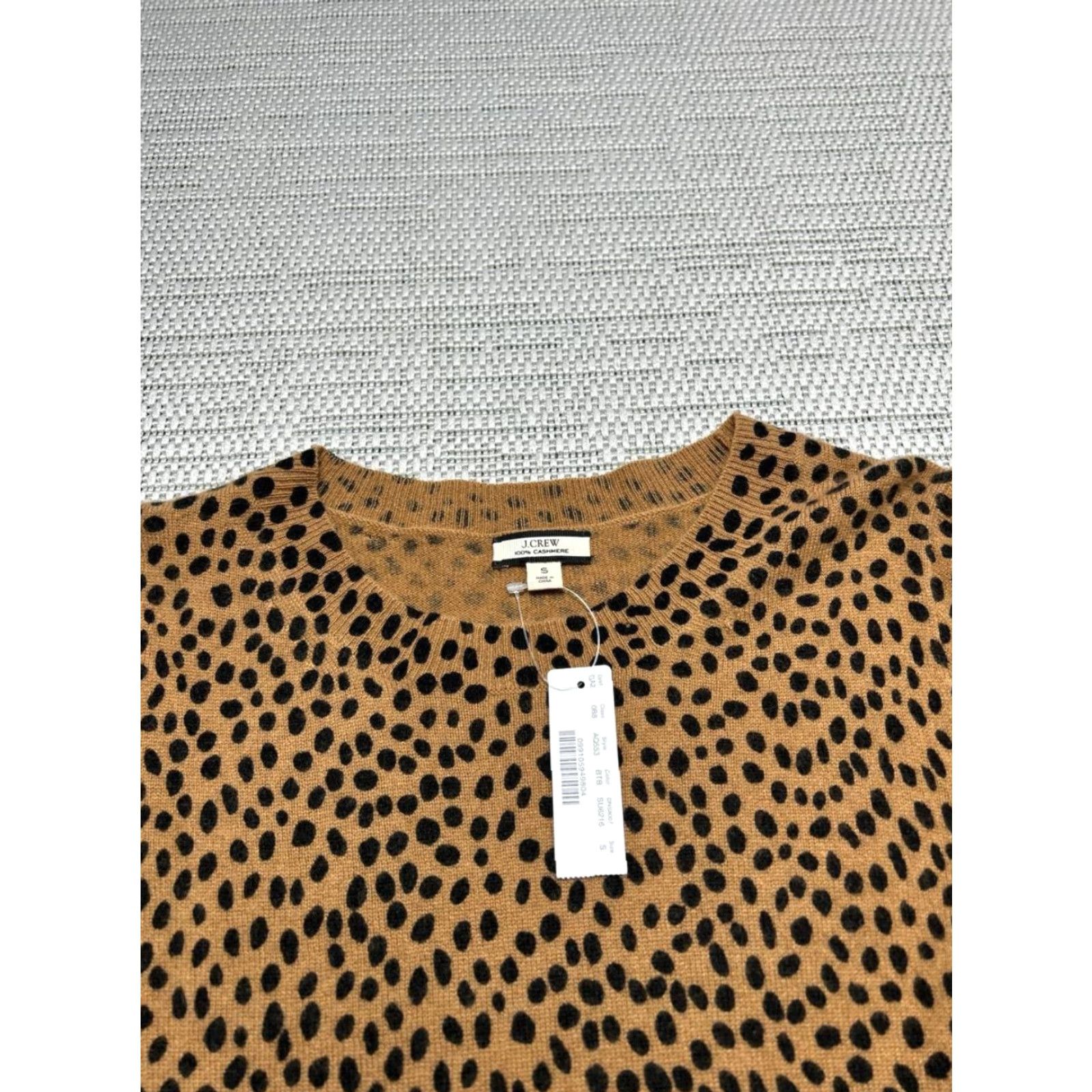 J.Crew J.Crew Sweater Womens Small Black Cashmere Knit Pullover New Crew Neck Pullover Casual Winter Fall Spring Womens Size S / US 4 / IT 40 - 2 Thumbnail