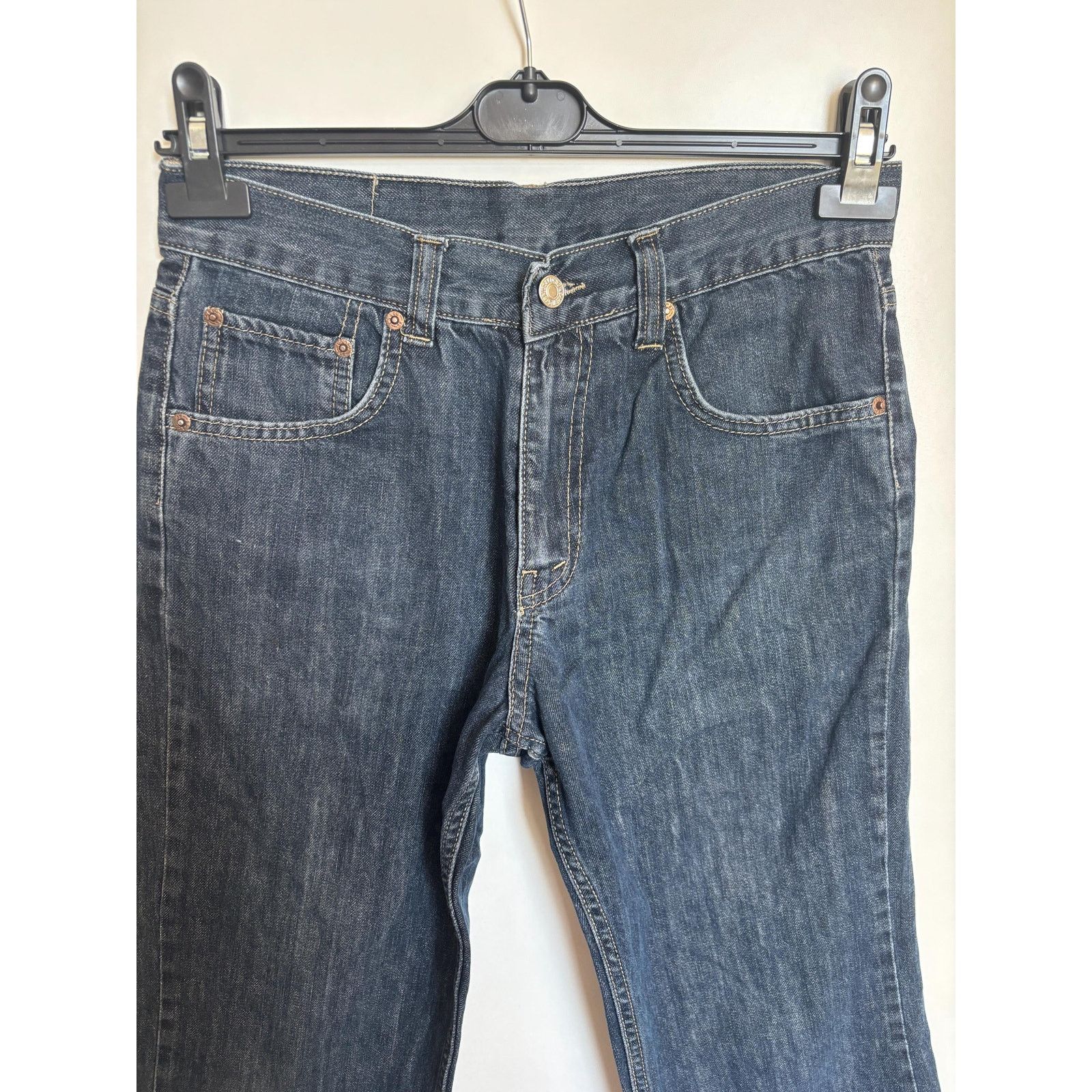 Levi's Levi's W30 Double Red Tab Y2K Cut-Off Capri Denim Shorts Size US 30 / EU 46 - 5 Thumbnail