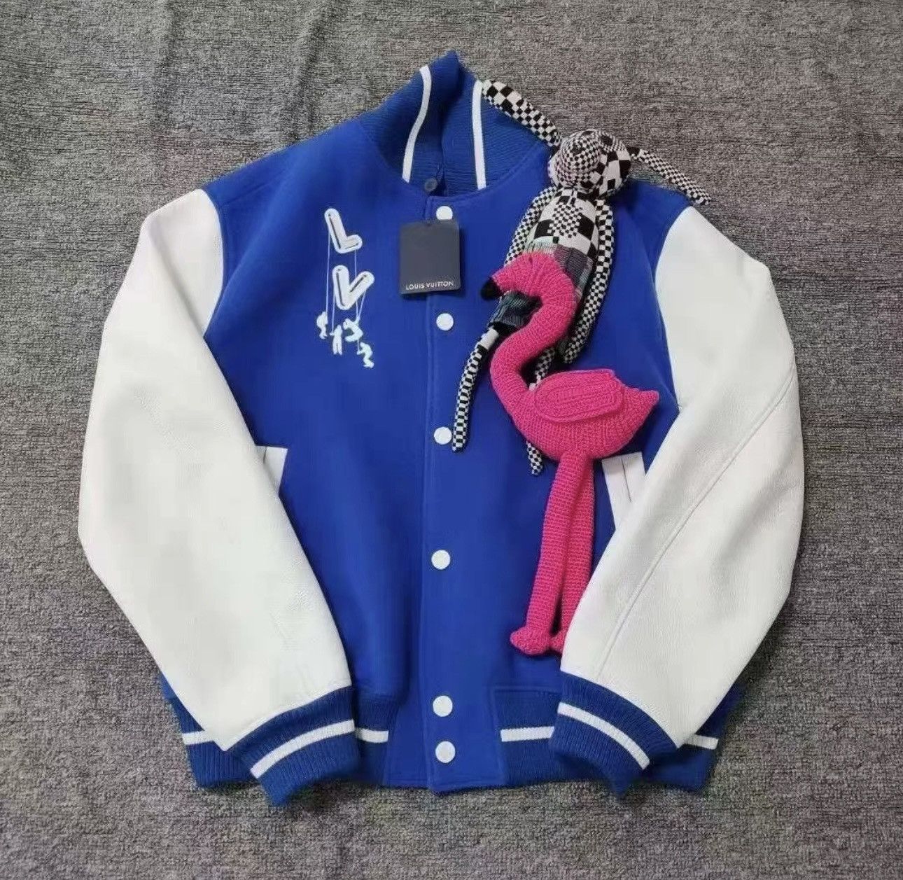 Authentic lv Teddy Plush Jacket