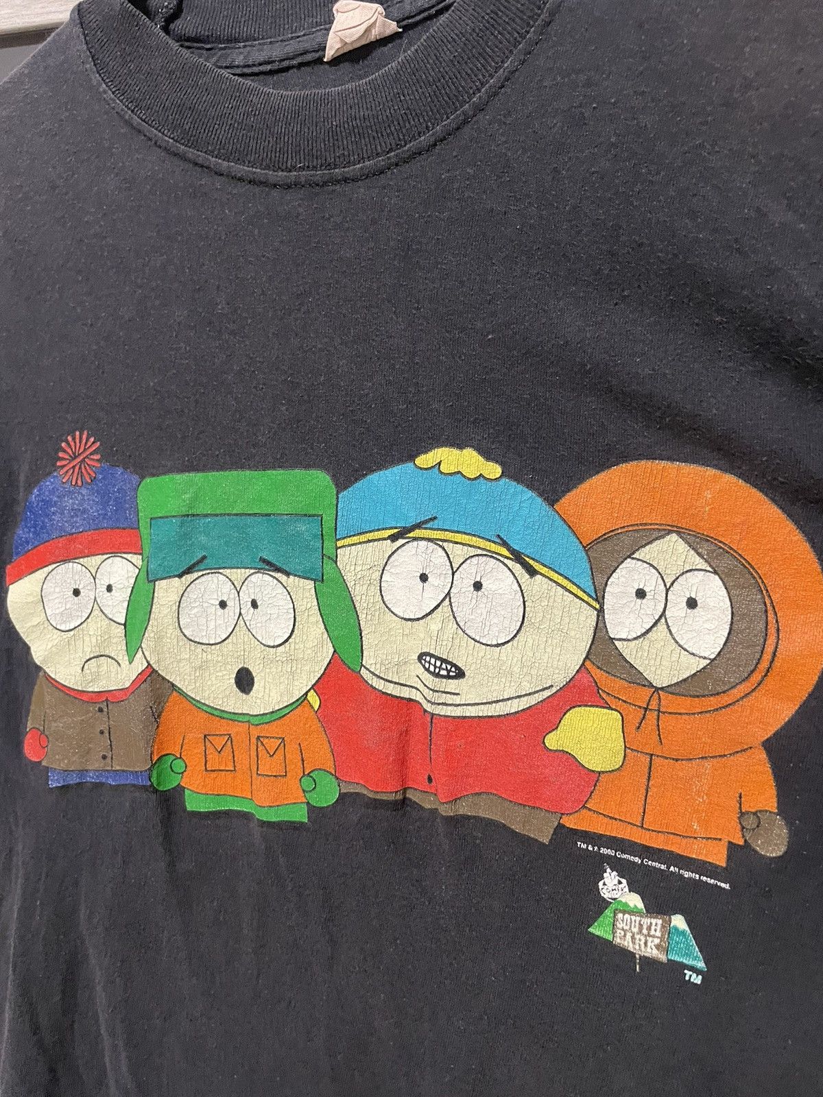 Cartoon Network Vintage 2000 South Park Comedy Central Tee Graphic T Shirt Size US L / EU 52-54 / 3 - 3 Thumbnail