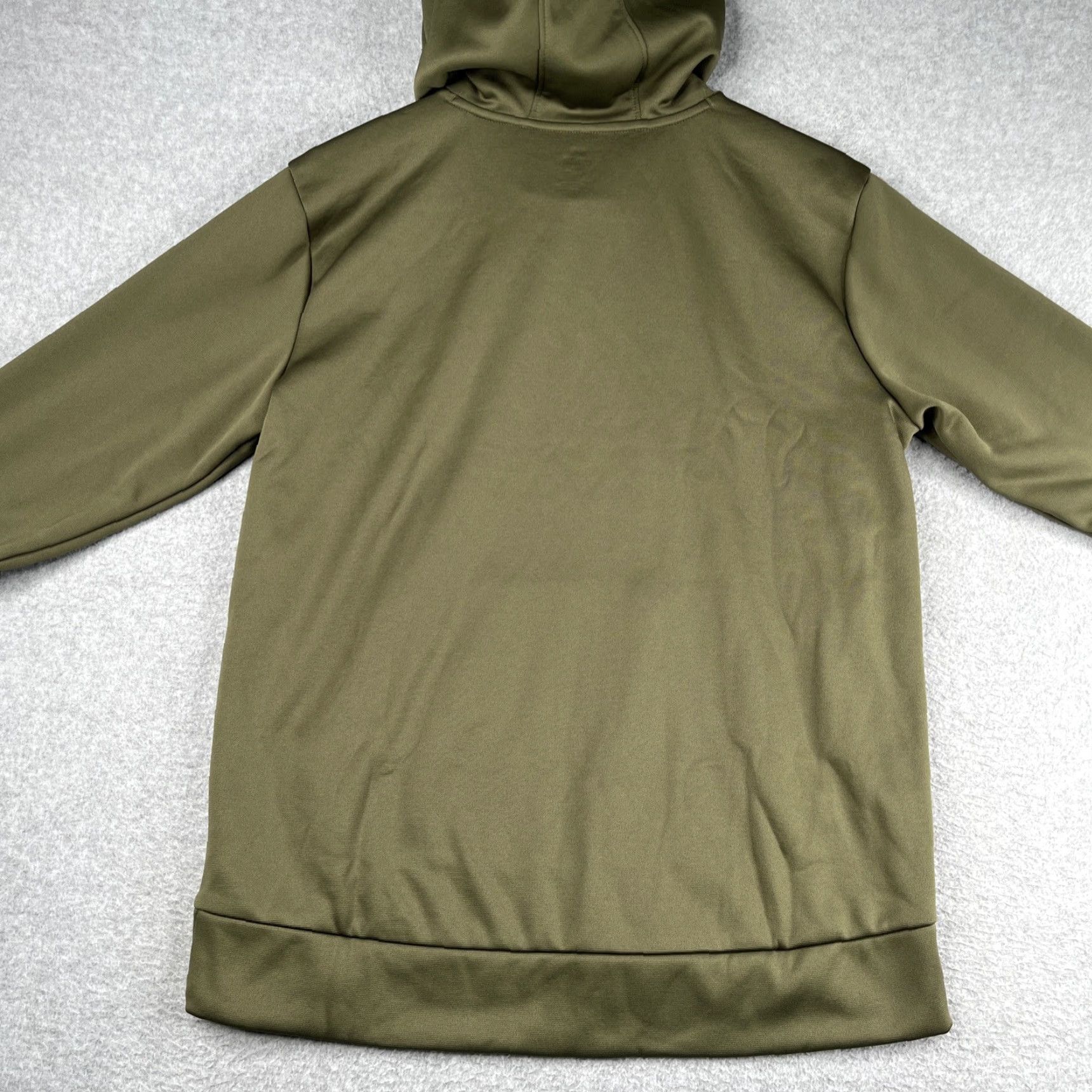 Under Armour Under Armour Hoodie Sweatshirt Womens S Green Logo Graphic Print Pullover Fleece NWT Size S / US 4 / IT 40 - 7 Thumbnail