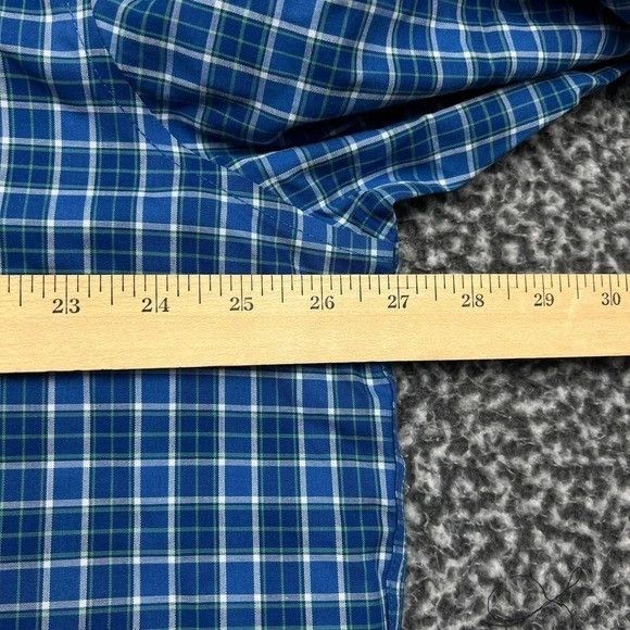 L.L. Bean L.L. Bean Button Up Shirt Men Plaid Collared Cotton XL Size US XL / EU 56 / 4 - 4 Thumbnail