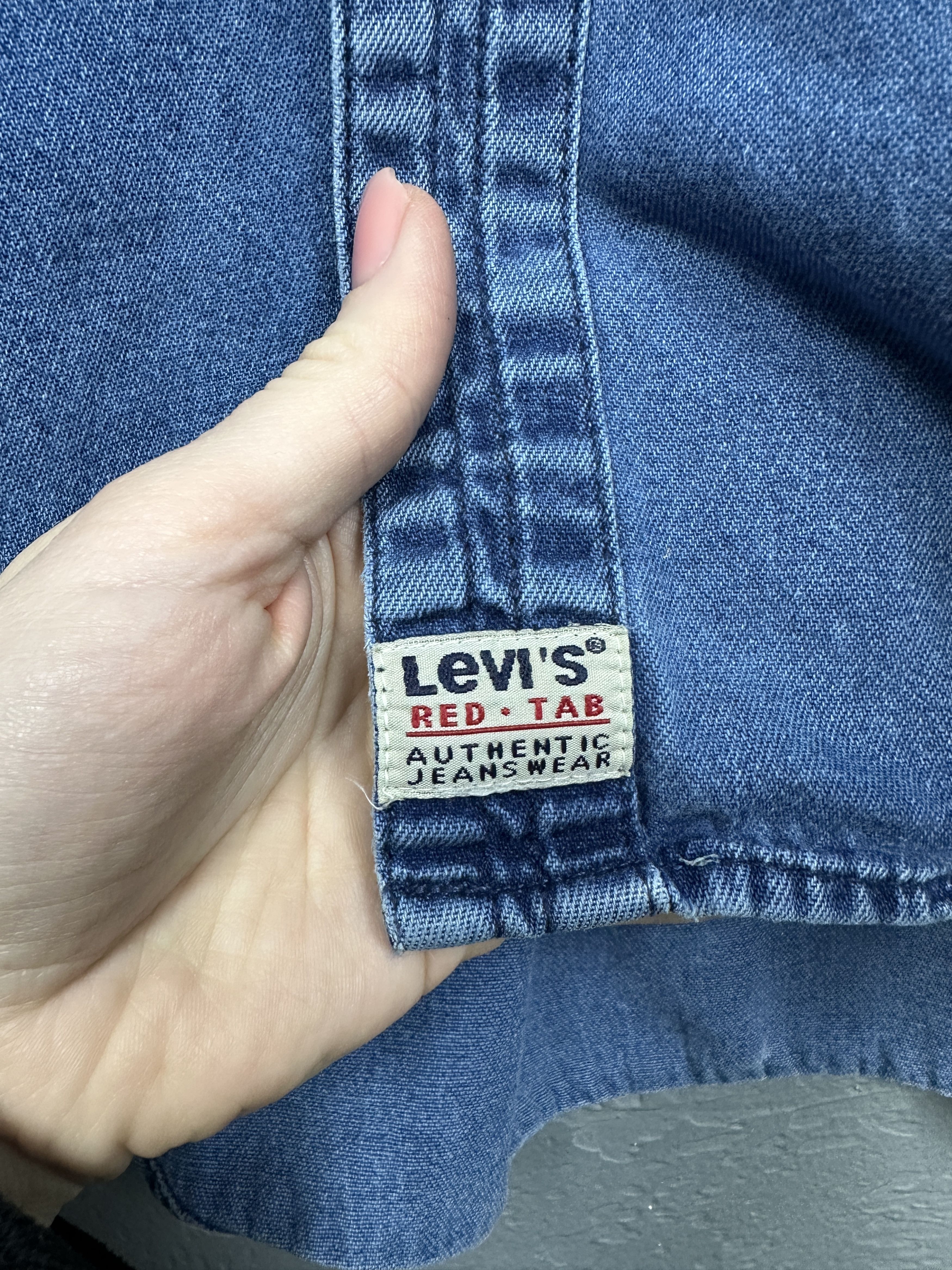 Levi's Levi's Vintage Mens Jeans Denim Shirt Size US M / EU 48-50 / 2 - 8 Thumbnail