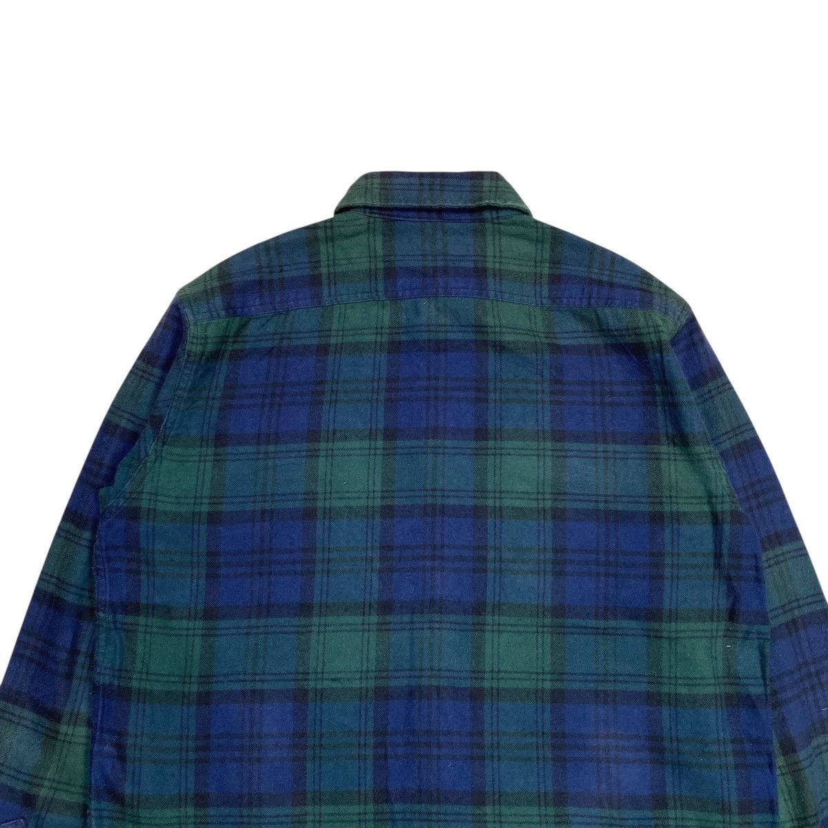 Vintage A Bathing Ape Pirate Plaid Flannel Shirts