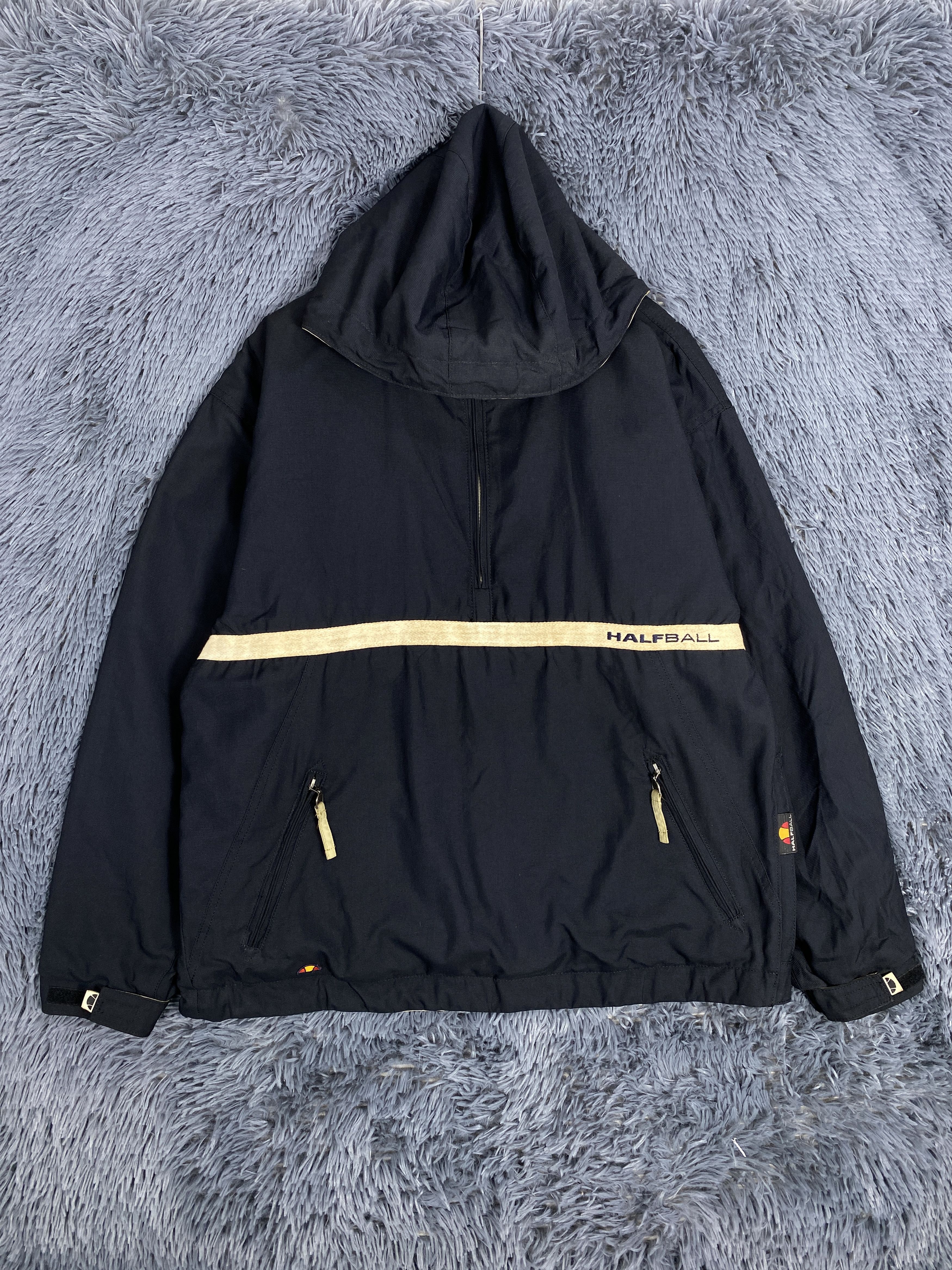 Ellesse Vintage Ellesse Hoodie Half Zipper Light Jacket Size US XL / EU 56 / 4 - 1 Thumbnail