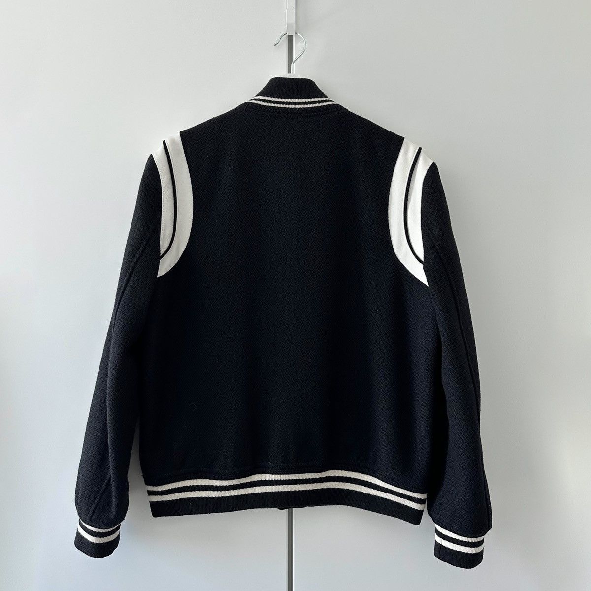 Saint Laurent Paris SAINT LAURENT SLP YSL TEDDY VARSITY BOMBER JACKET SIZE 52 Size US L / EU 52-54 / 3 - 2 Thumbnail