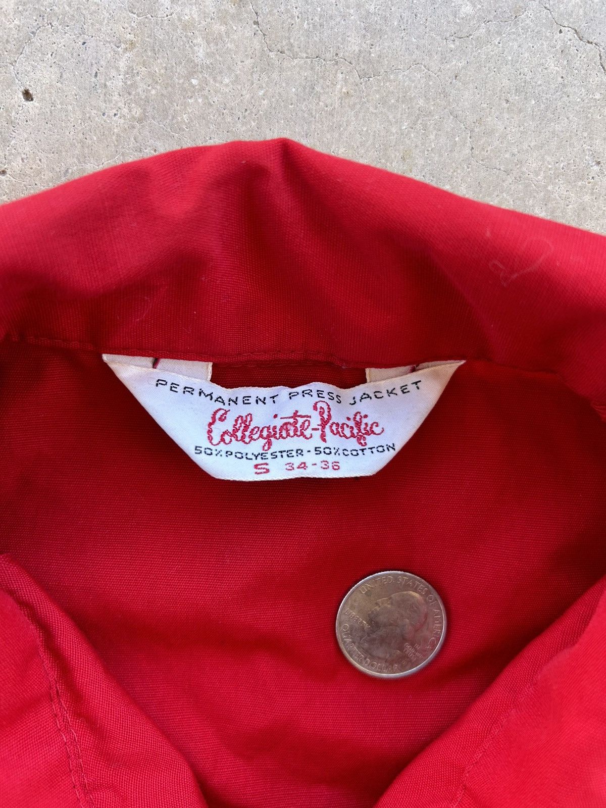 Vintage Vintage Collegiate Pacific 70s Full Zip Mens Light Jacket Size US S / EU 44-46 / 1 - 4 Thumbnail