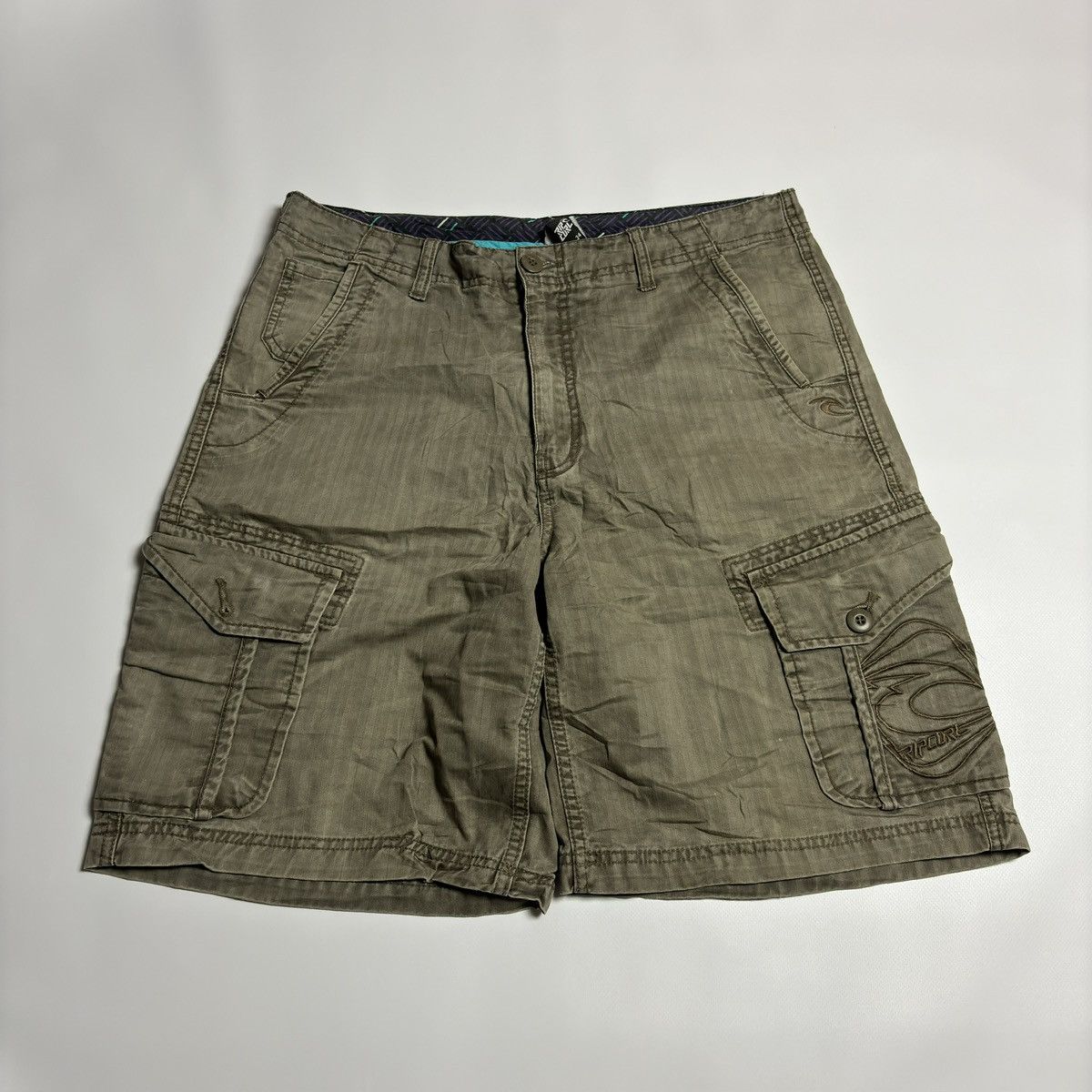 VINTAGE online 1990'S POLO RALPH LAUREN MILITARY CARGO SHORTS - SIZE 35