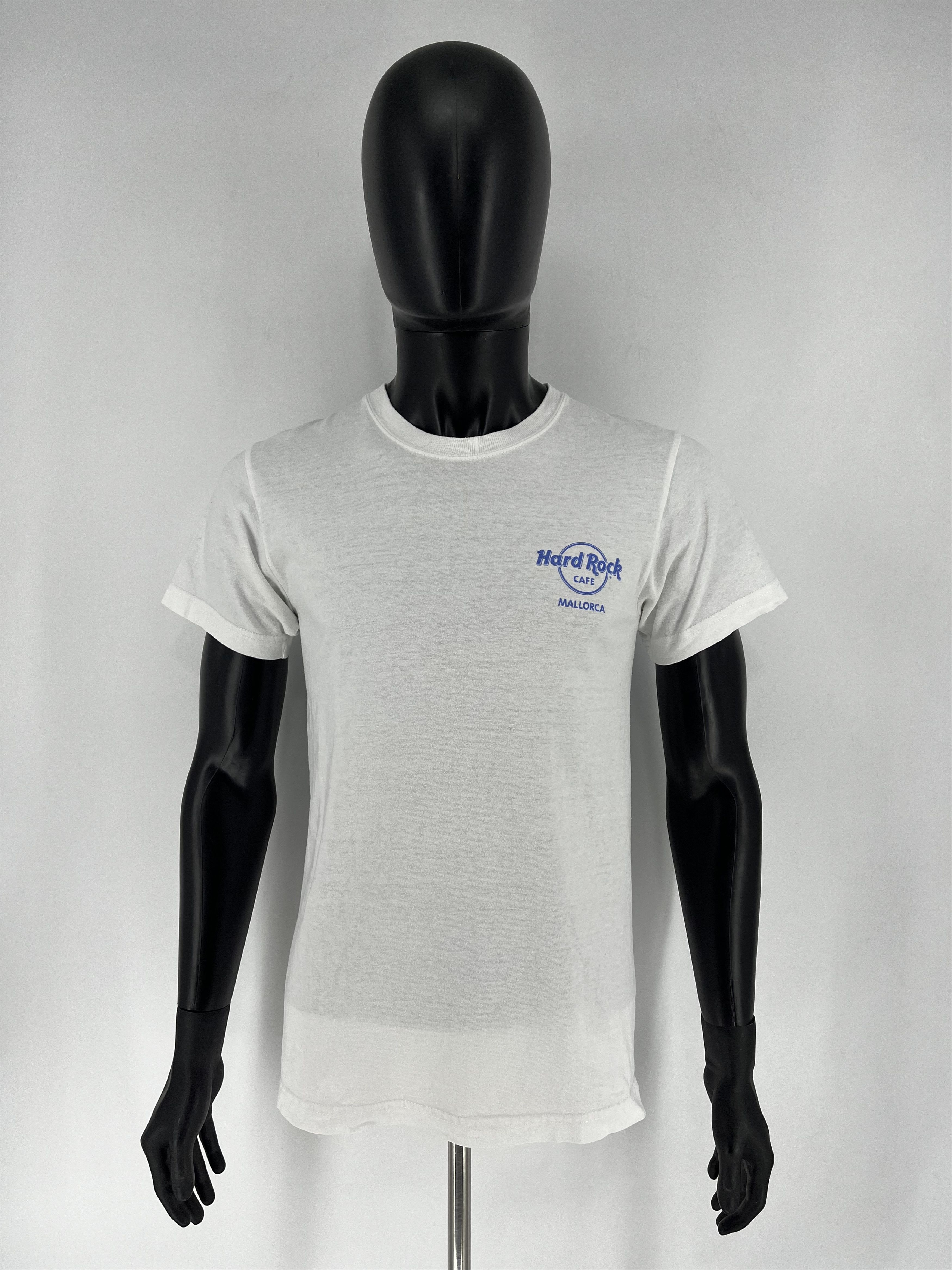 Band Tees Vintage Hard Rock Cafe Mallorca T-shirt Big Logo Y2K Rare Size US S / EU 44-46 / 1 - 2 Thumbnail