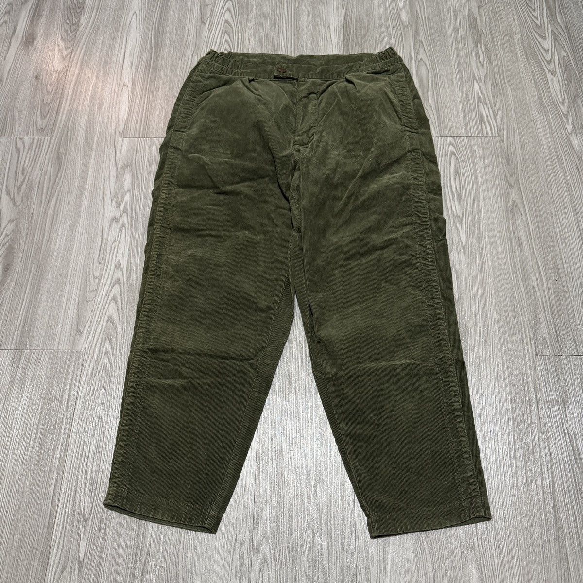 Barbour Barbour Green Corduroy Pants Size US 34 / EU 50 - 1 Thumbnail