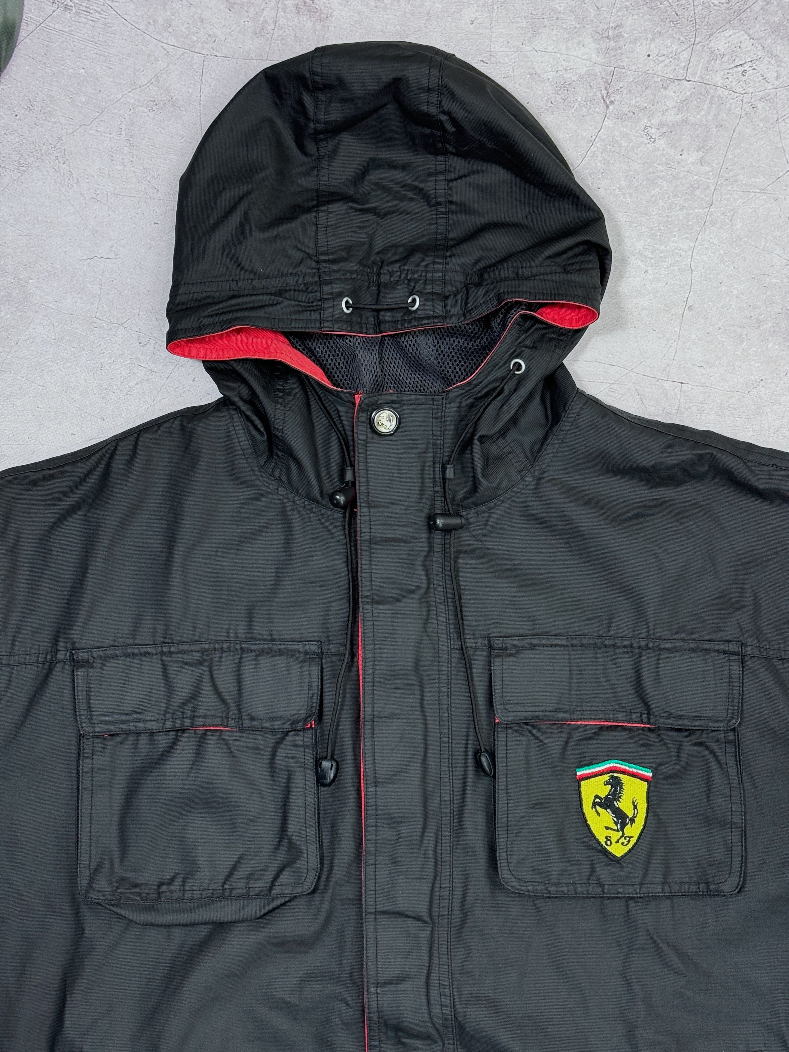 Ferrari × Formula 1 × Vintage Vintage Ferrari Racing Jacket Anorak 3/4 zip Size US XL / EU 56 / 4 - 2 Thumbnail