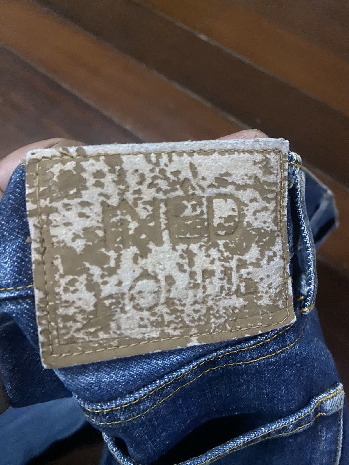 Yohji Yamamoto Vintage INED Homme BY Yohji Yamamoto BOOT CUT Distressed Size US 32 / EU 48 - 16 Thumbnail
