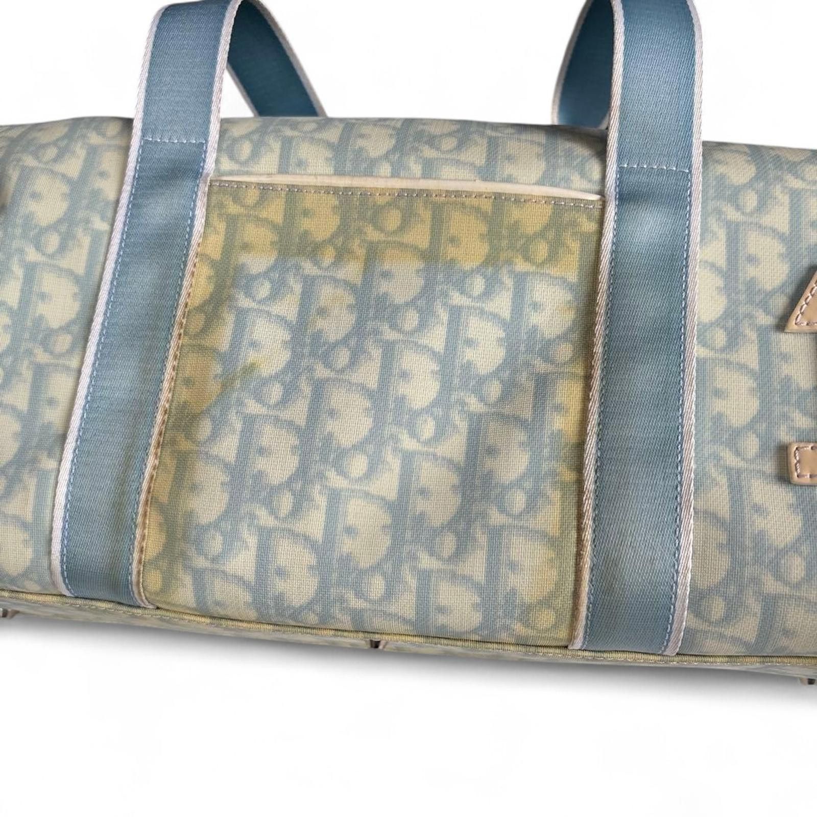 Christian Dior Monsieur Dior - Vintage Blue Monogram Travel Bag Size ONE SIZE - 8 Thumbnail
