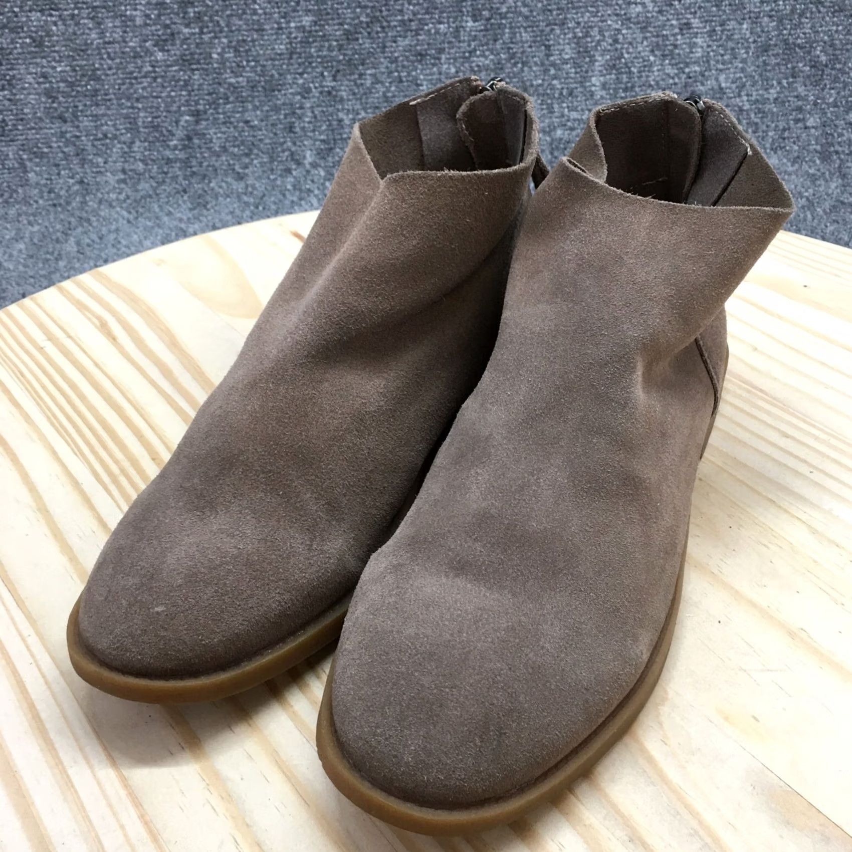 Chinese Laundry Dirty Laundry Chinese Laundry Boots Women Karate Chop Bootie Brown Ankle 7.5 Boots Women's Brown Ankle Boots Retro Modern Style Shoes Size US 8 / IT 38 - 3 Thumbnail
