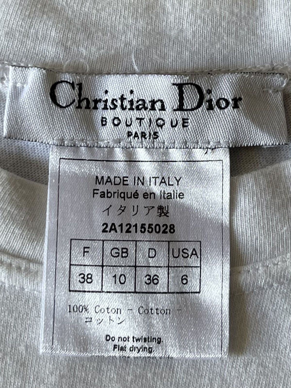Dior Dior - John Galliano - SS2002 Mermaid - Cruise Holiday Tee Size S / US 4 / IT 40 - 7 Thumbnail