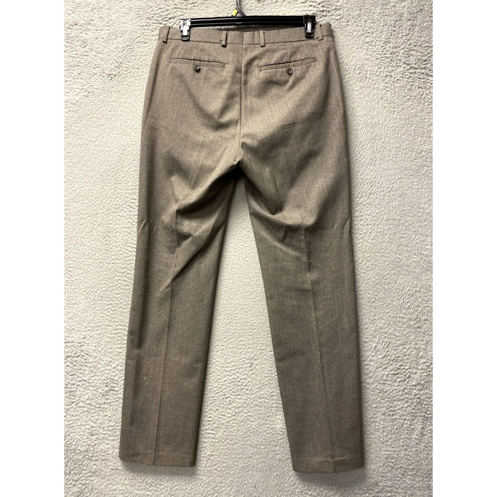 Banana Republic BANANA REPUBLIC Dress Pants Mens 35x34 Bronze Twill Wool Office Career /0855 Size US 35 - 6 Thumbnail