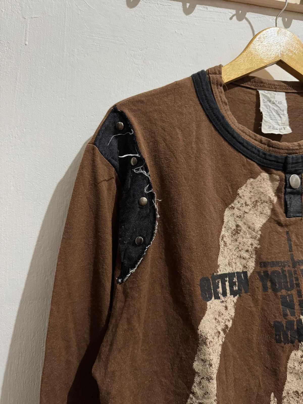 Hysteric Glamour × If Six Was Nine × Japanese Brand Y2k Day star studded ifsixwasnine longsleeve Size US L / EU 52-54 / 3 - 4 Thumbnail