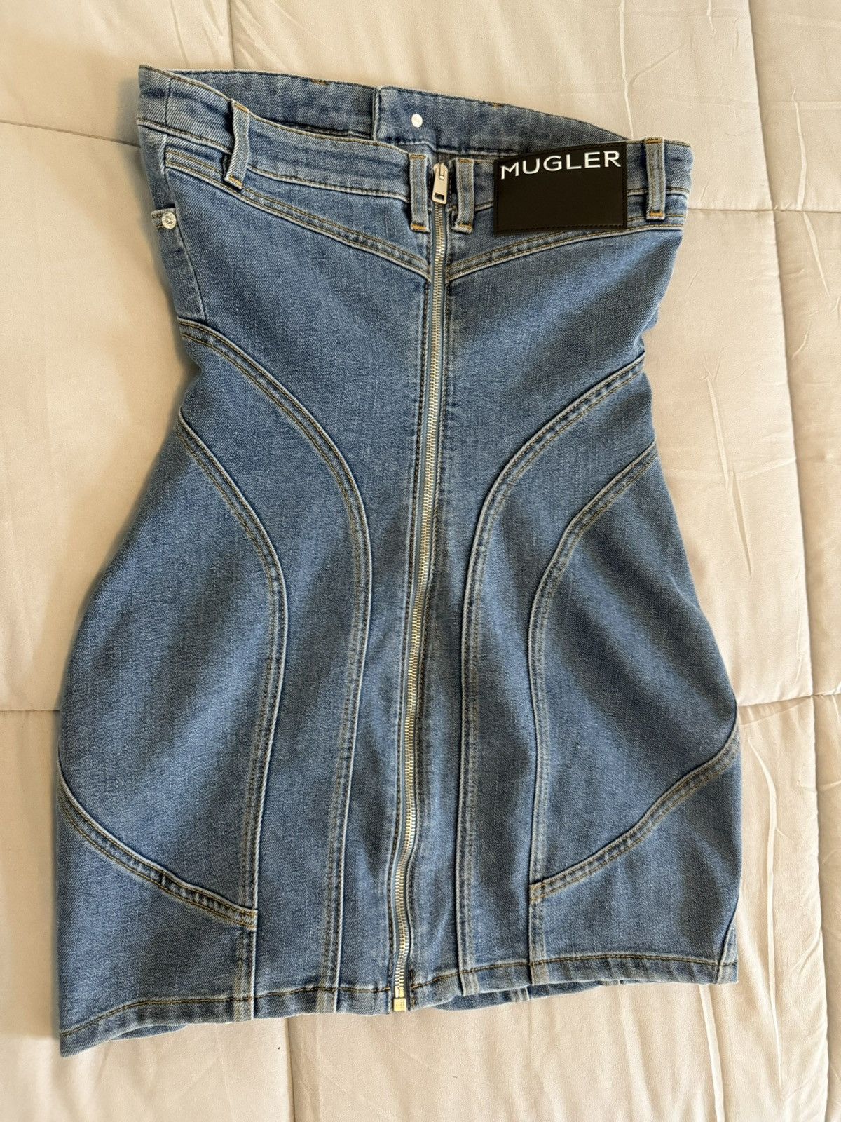 Mugler Mugler denim dress | Grailed