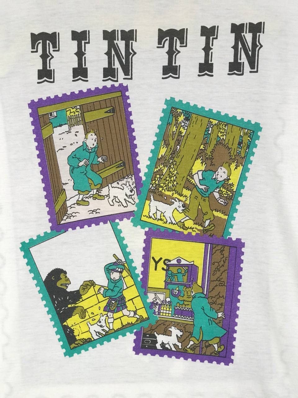 Vintage vintage The adventure of tin tin Size US L / EU 52-54 / 3 - 3 Thumbnail