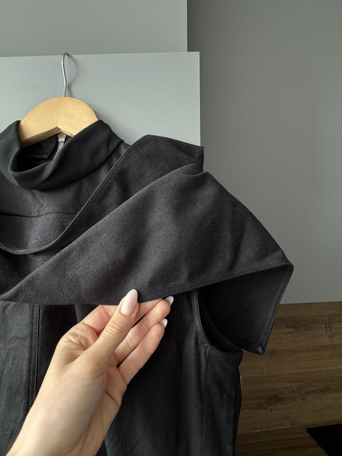 Rick Owens Rick Owens SS14 VICIOUS Black Mini Dress Size M / US 6-8 / IT 42-44 - 5 Thumbnail