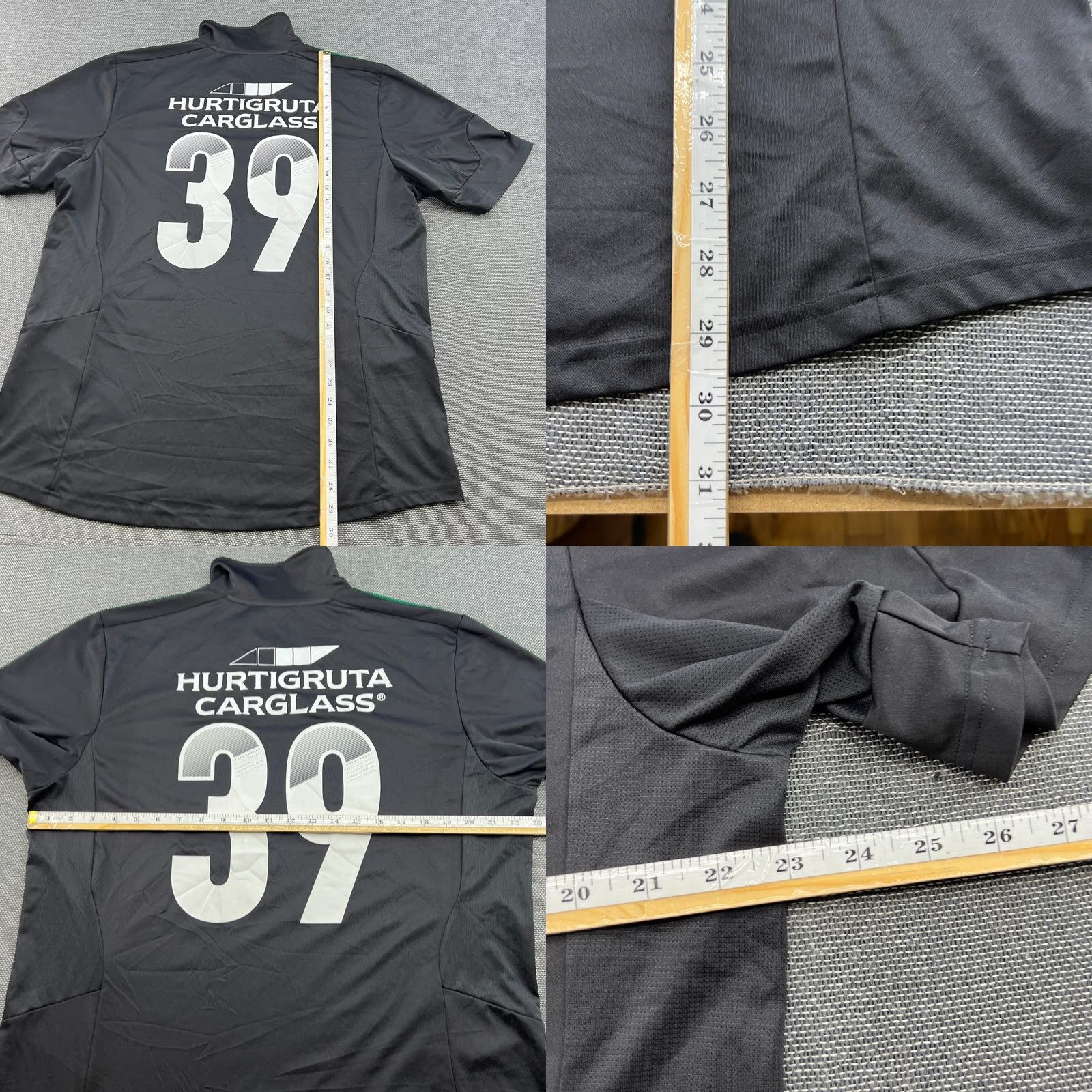 Adidas adidas Valerenga 2013 2014 Third Shola Akinyemi Mens Football Jersey XL Black Shirt Sports Football Mens XL Adidas VIF Size US XL / EU 56 / 4 - 9 Thumbnail