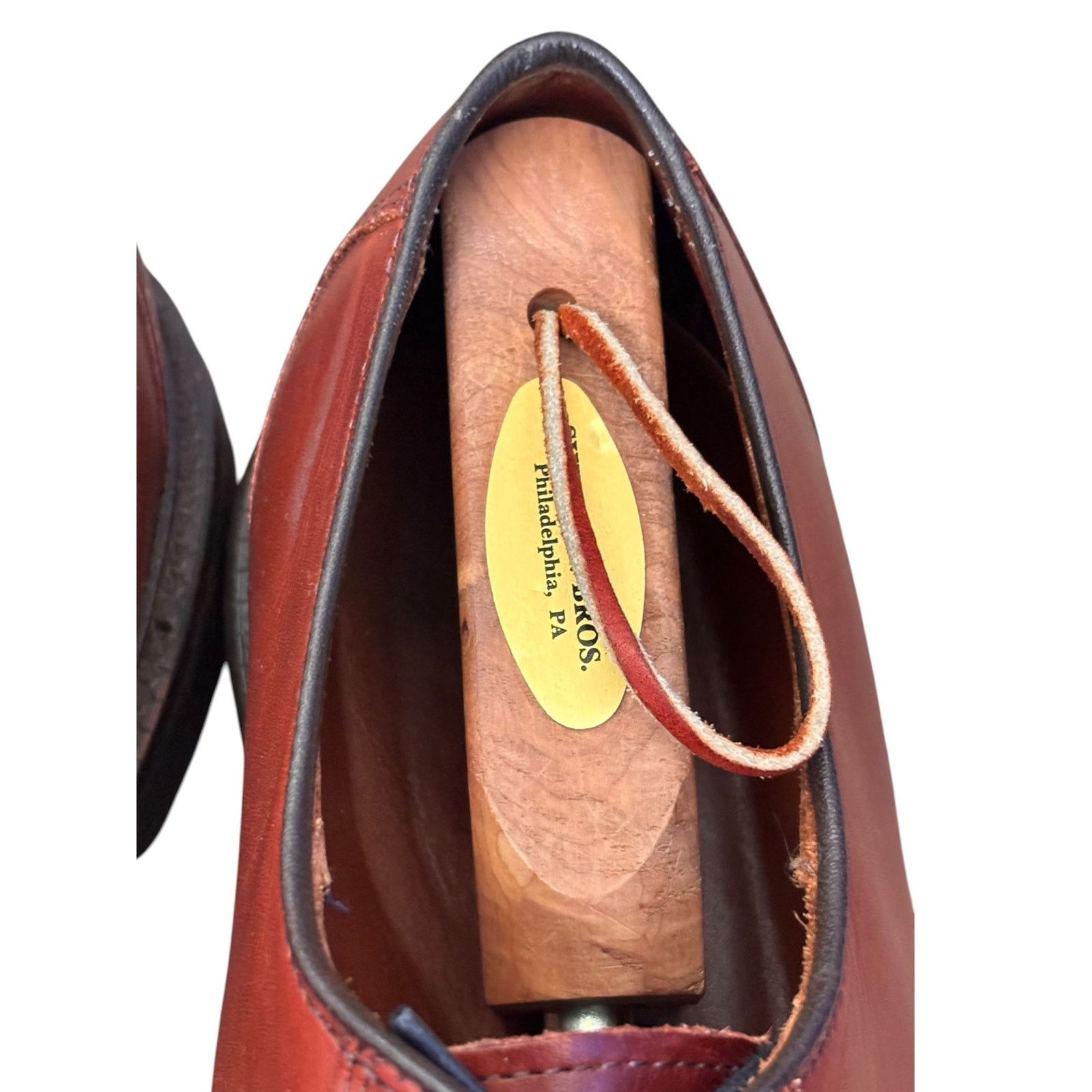 Allen Edmonds Vintage Allen Edmonds Split Toe Derby Shoes Cognac Brown 10 Size US 10 / EU 43 - 4 Thumbnail