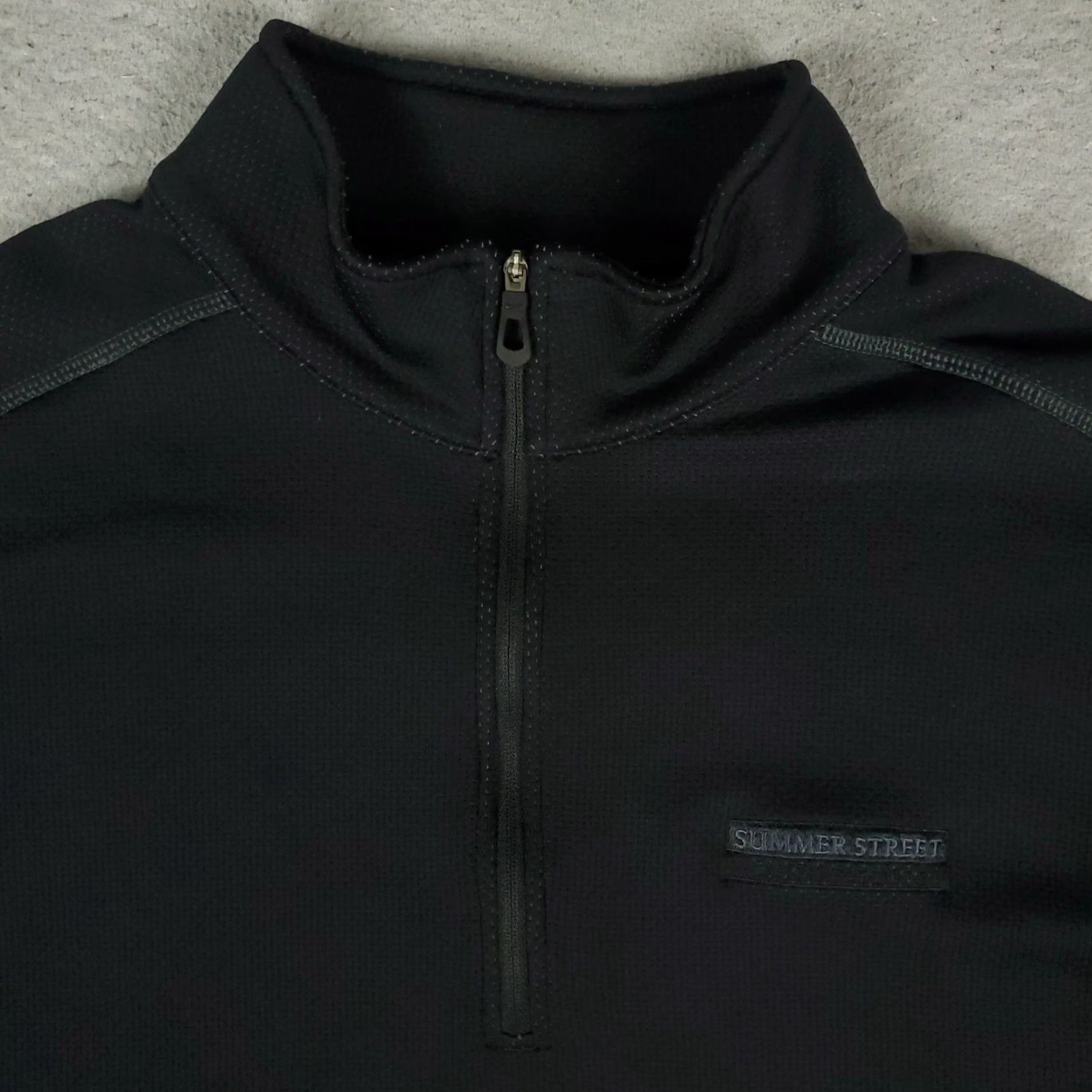 Nike Nike Sweatshirt Mens Large Black Therma-Fit 1/4 Zip Pullover Swoosh Logo Mock Neck Knit Polyester Regular T-Shirt? Size US L / EU 52-54 / 3 - 2 Thumbnail