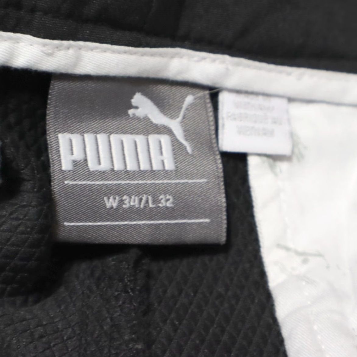 Puma Puma Golf Pants Black Regular 34 Men Polyester Microfiber Chino Waist 36 Inseam 32 - Men's/Pants Size US 34 / EU 50 - 5 Thumbnail