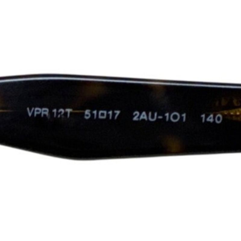Prada Prada VPR12T 2AU-101 Tortoise Eyeglass Frames w Box Italy Size ONE SIZE - 3 Thumbnail